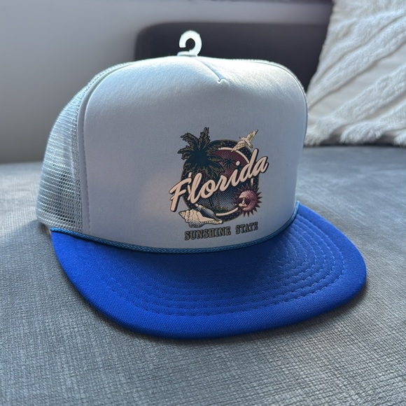 Vintage Florida Sunshine State Snapback / 90s / Trucker Style Mesh - Picture 8 of 8